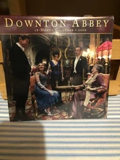 DOWNTON ABBEY - 2020 18 Month Mini Wall Calendar  7' X 7"  New