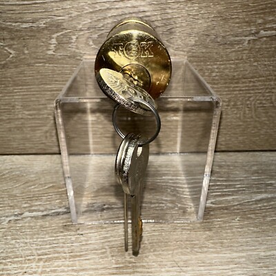 2 Tok Winkhaus? Knob Cylinders Security Euro Brass Lock H48792 w/ 3 Keys