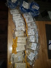 Vanco Bulk Cable Wall Plate, Cat5 Patch Cords, Data Comm multi port plates