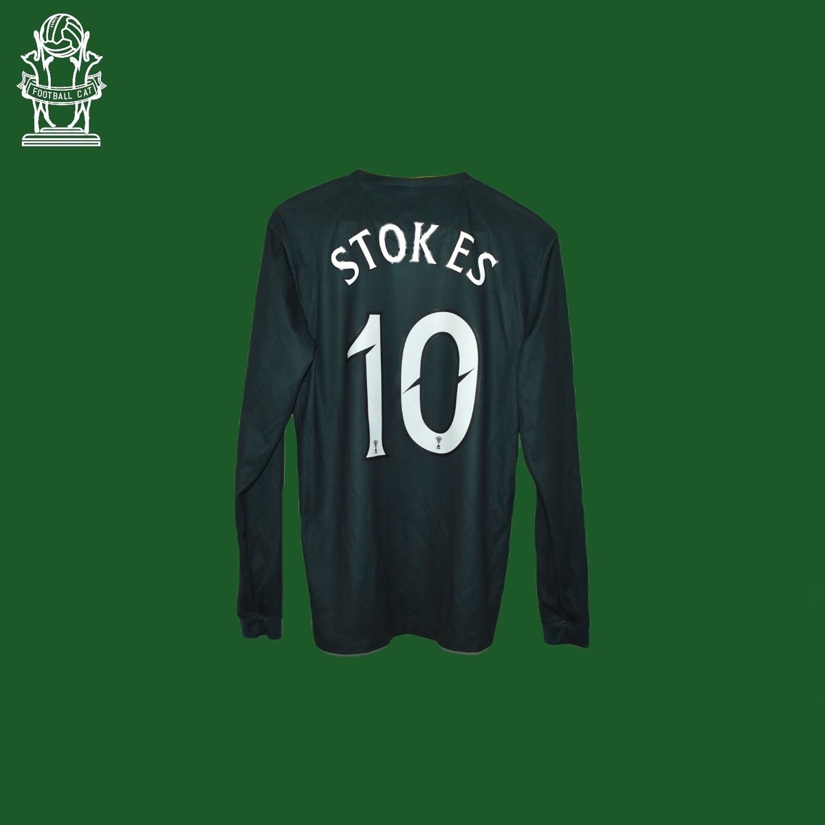 Celtic 2014-2015 away long sleeve shirt in M size with Anthony