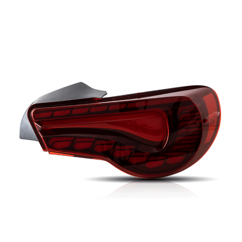 Luces traseras LED VLAND rojas para Toyota 86 y Subaru BRZ 2012-2020 con L+R secuencial - Imagen 2 de 9