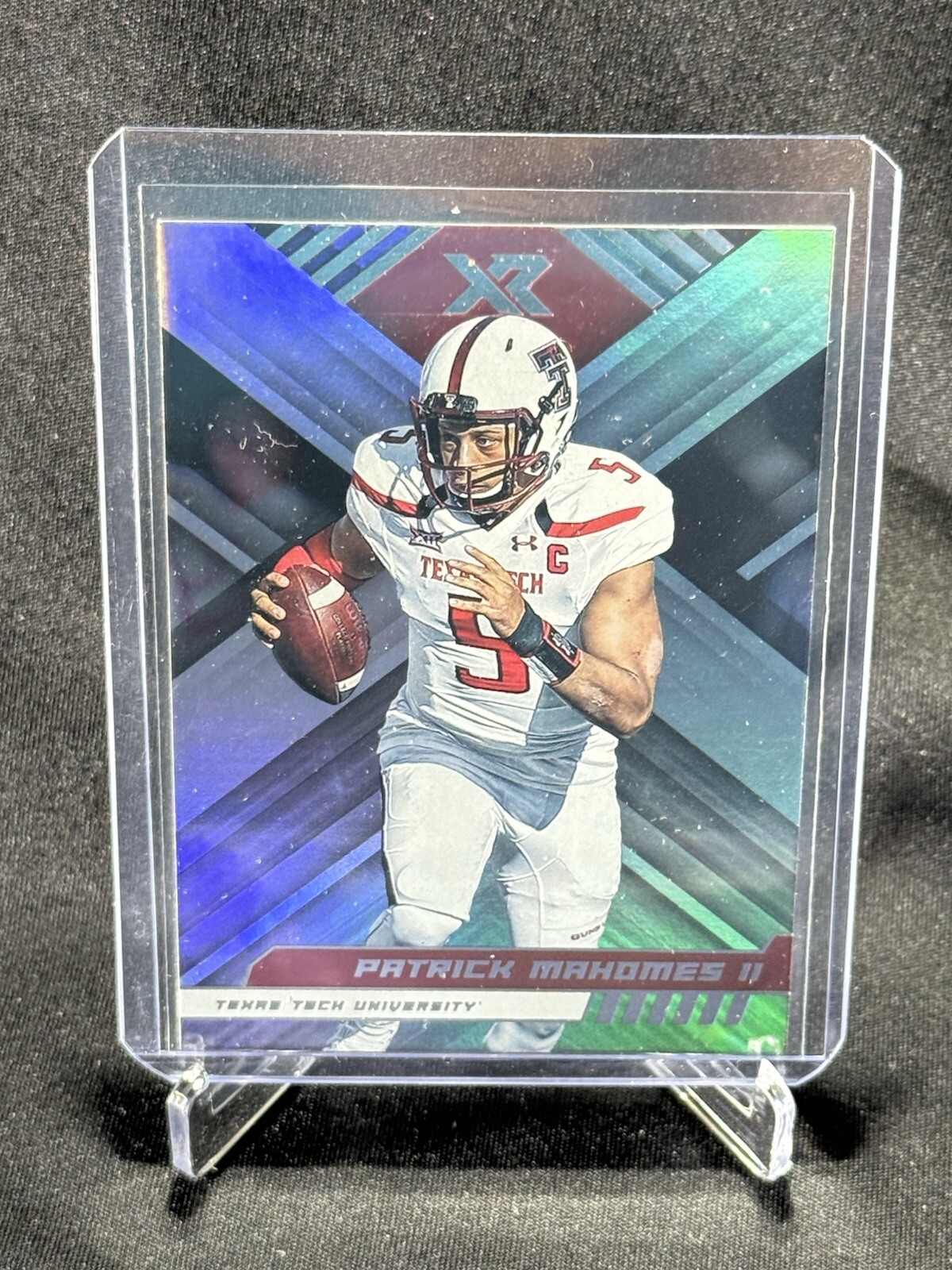 Patrick Mahomes 2023 Panini Chron XR Draft Picks 3 Texas Tech/KC