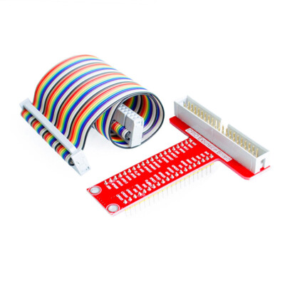 T Gpio Breakout Expansion Board Diy Kit 40pin Cable For Raspberry Pi 2b 3bc Bh Ebay