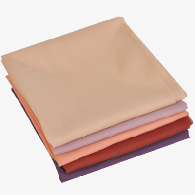 1 Meter X 1.4 Meter silk/cotton fabric white silk material for dress silk cotton