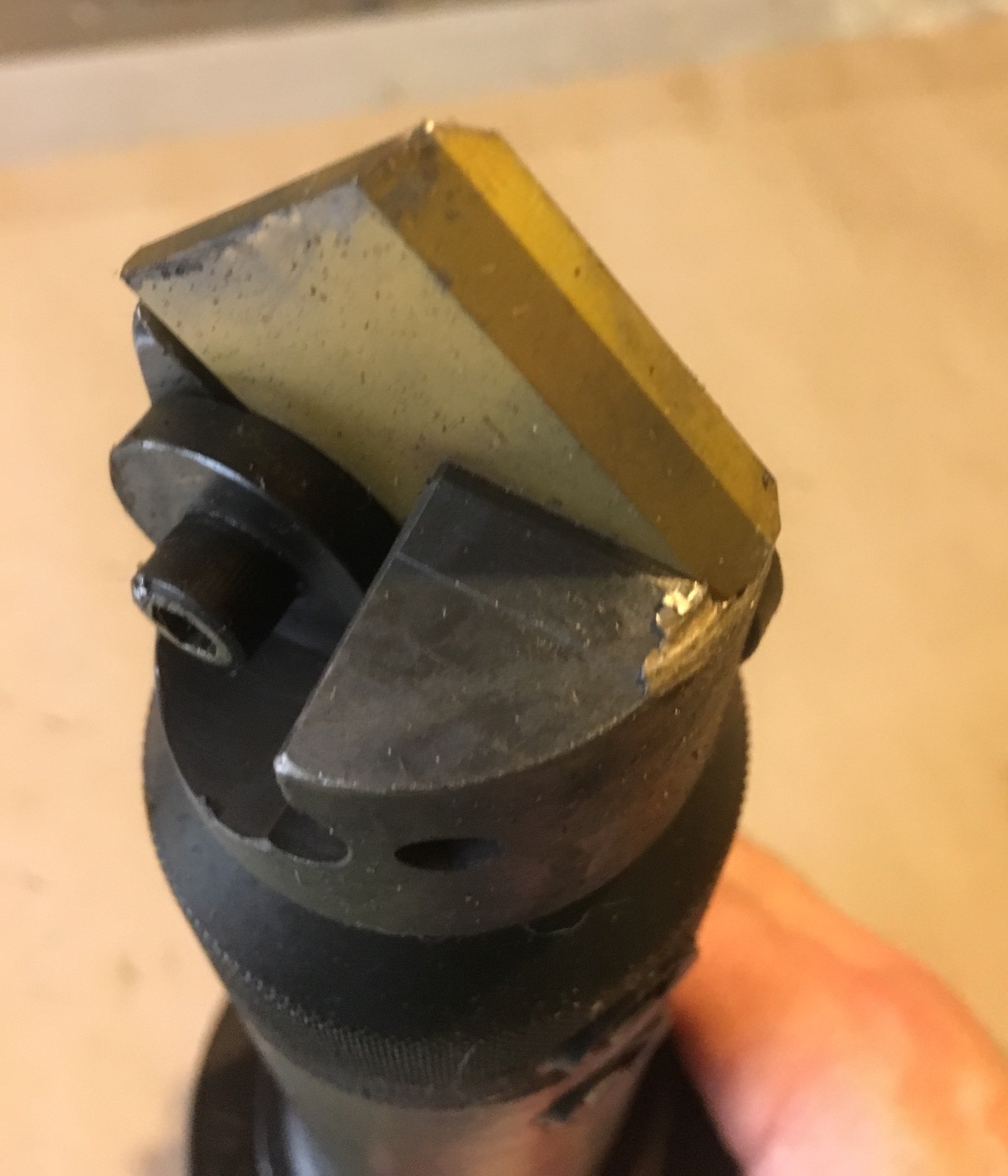 Erickson CV50EM100800 CAT50 Tool Holder with 1 1/4" Carbide Cutting