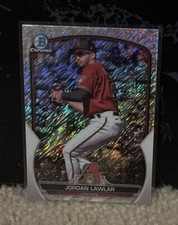 2023 Bowman Chrome - Prospects Shimmer Refractor #BCP-247 Jordan Lawlar (RC)