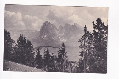 678) Ansichtskarte Dolomiten - Sella Langkofel Gruppe von der SEISER ALM 