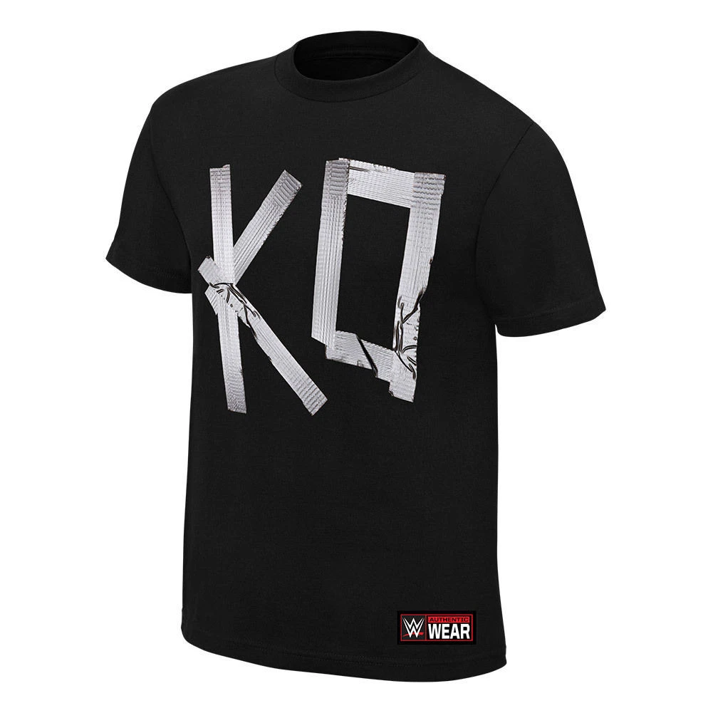 WWE AUTHENTIC Kevin Owens KO Mens Black T shirt BRAND NEW