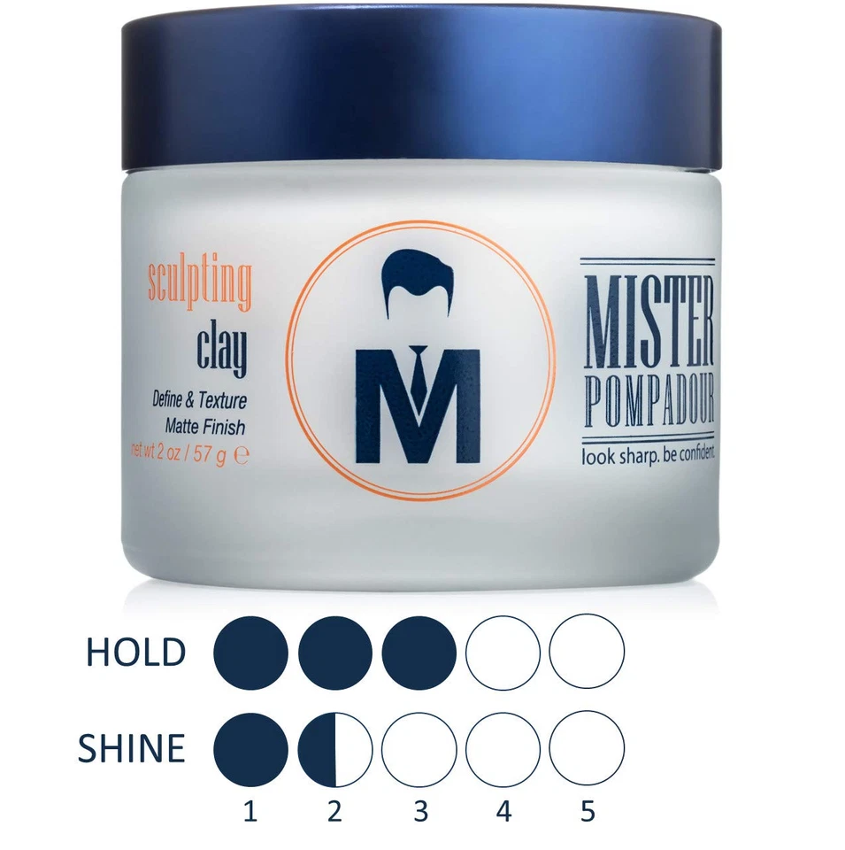 Arcilla para esculpir | Pomada de arcilla para hombre y mujer | Acabado mate | Volumen y sujeción Foto 3 de 4