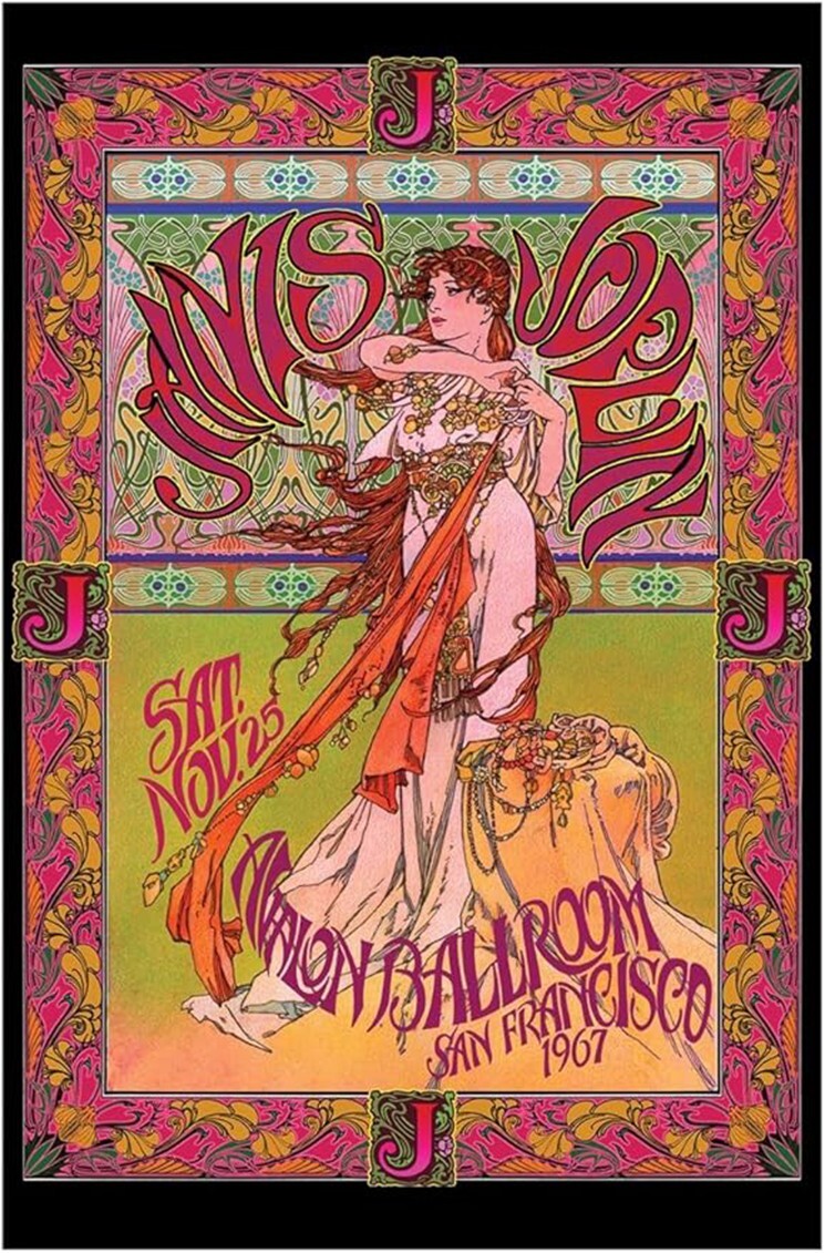 Janis Joplin Avalon Ballroom 50th Anniversary Reprint by Bob Masse 2017