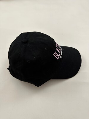 Blackpink World Tour Graphic Adjustable Black Baseball Hat One