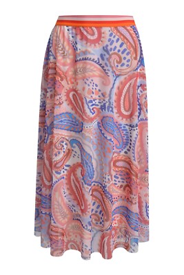 Smith & Soul 0324-1067 Strawberry/Multi Print Skirt Original Price £99.00