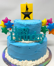 Hamilton Broadway Birthday Cake Topper Set ~ Brand New