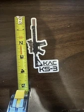 KS-3 Knights Knight's Armament KAC Vinyl Sticker Decal Shot Show Rifle