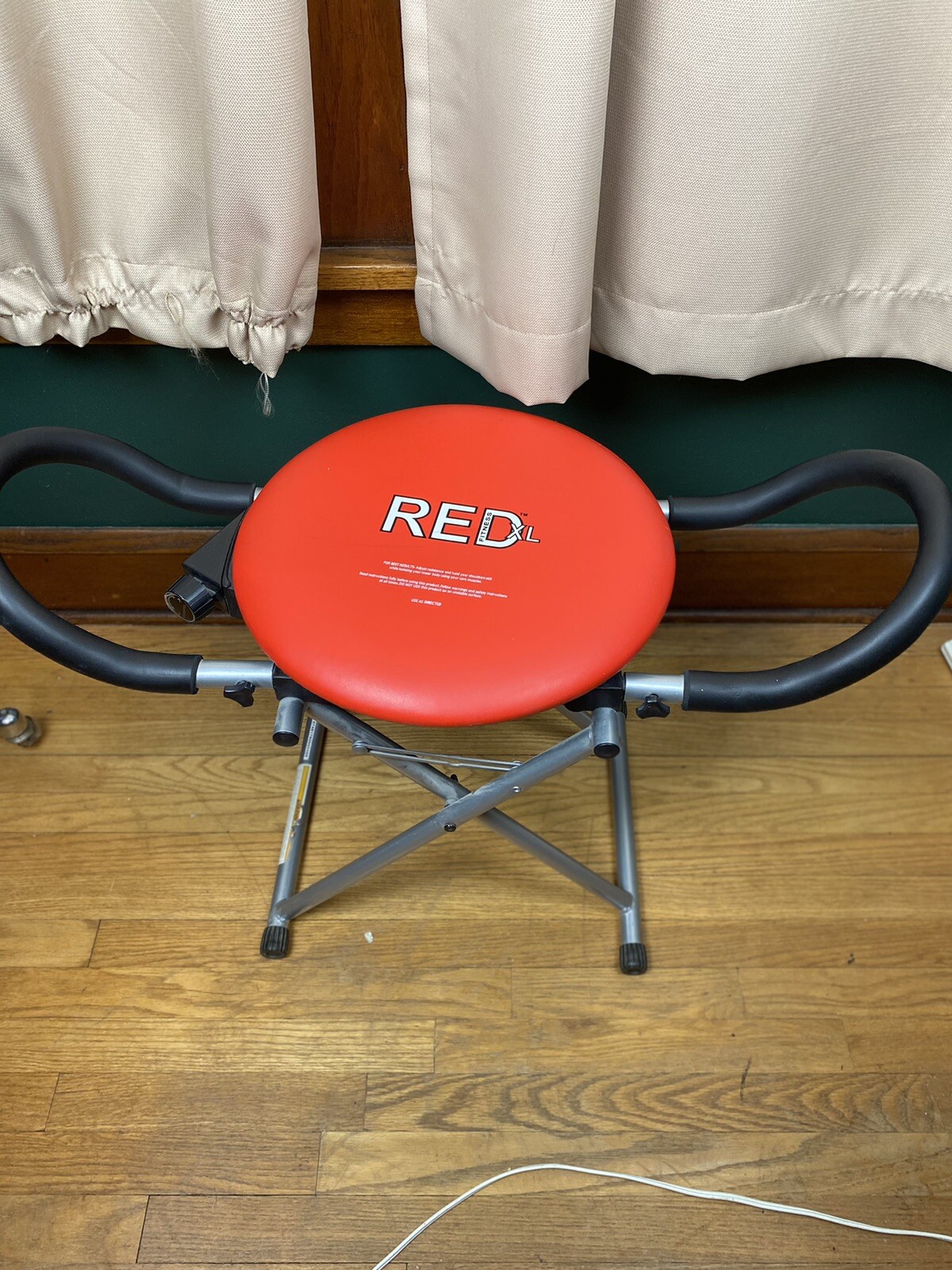 Red XL Fitness Abdominal Exercise Chair Core Resistance Rotation AB Body Fitness eBay