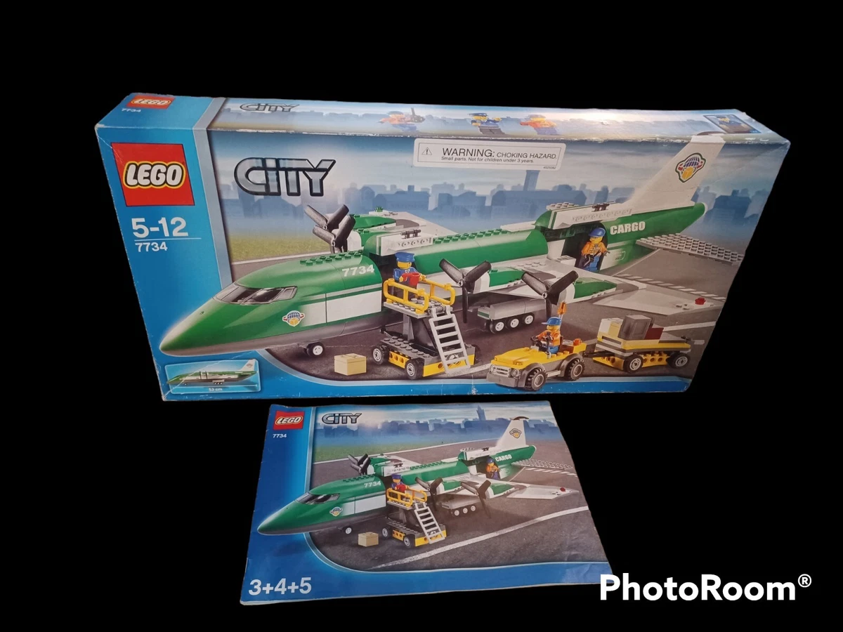 Lego city cheap cargo plane instructions