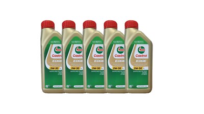 Castrol Edge 5W-30 LL Motoröl 5x1 Liter MB 229.31 MB 229.51 VW 50400 VW 50700