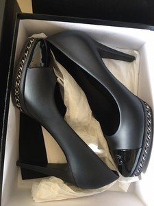 classy black pumps