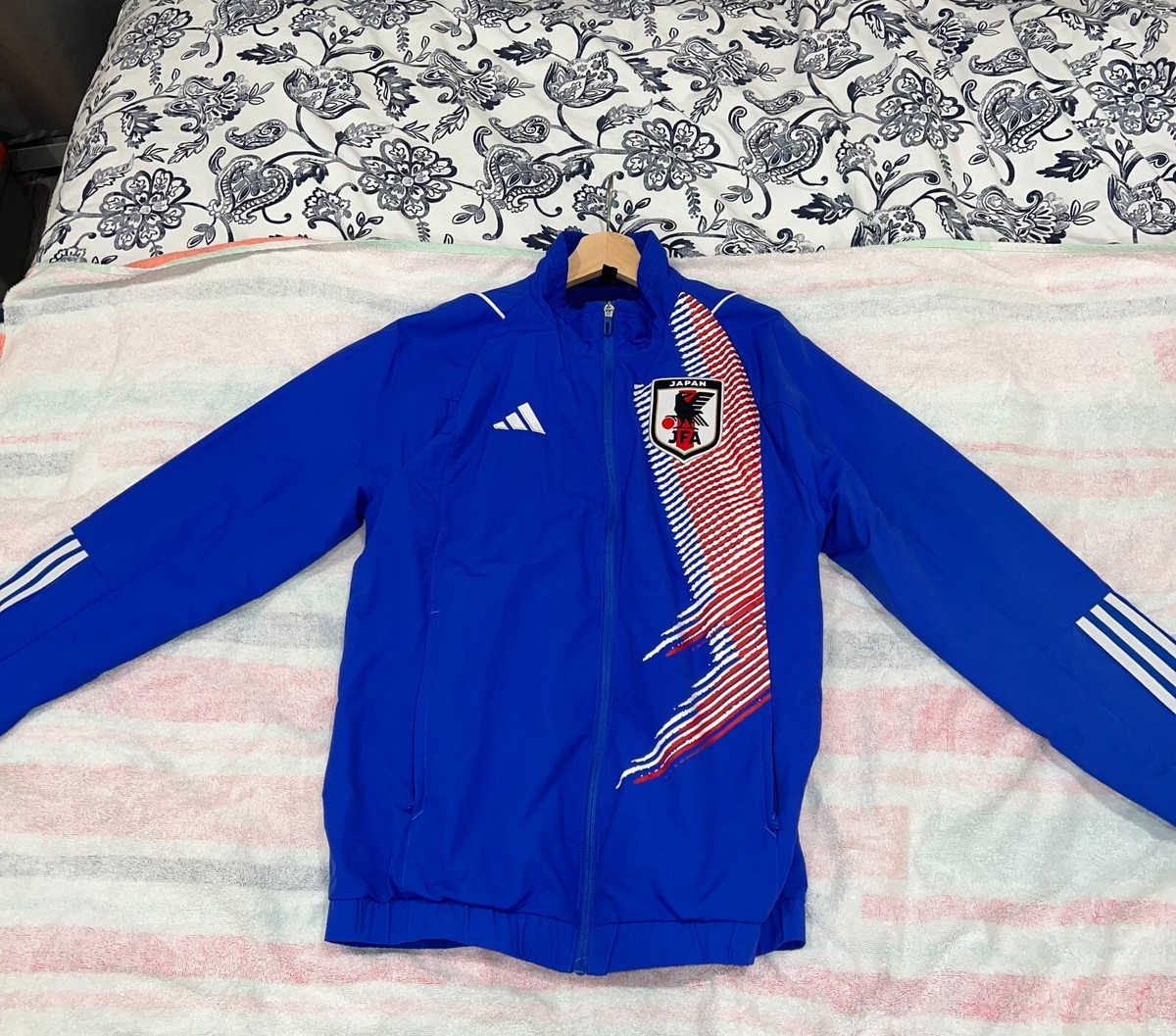 Pre-Owned Adidas Japan National Soccer Team 2022 Blue Track Jacket
