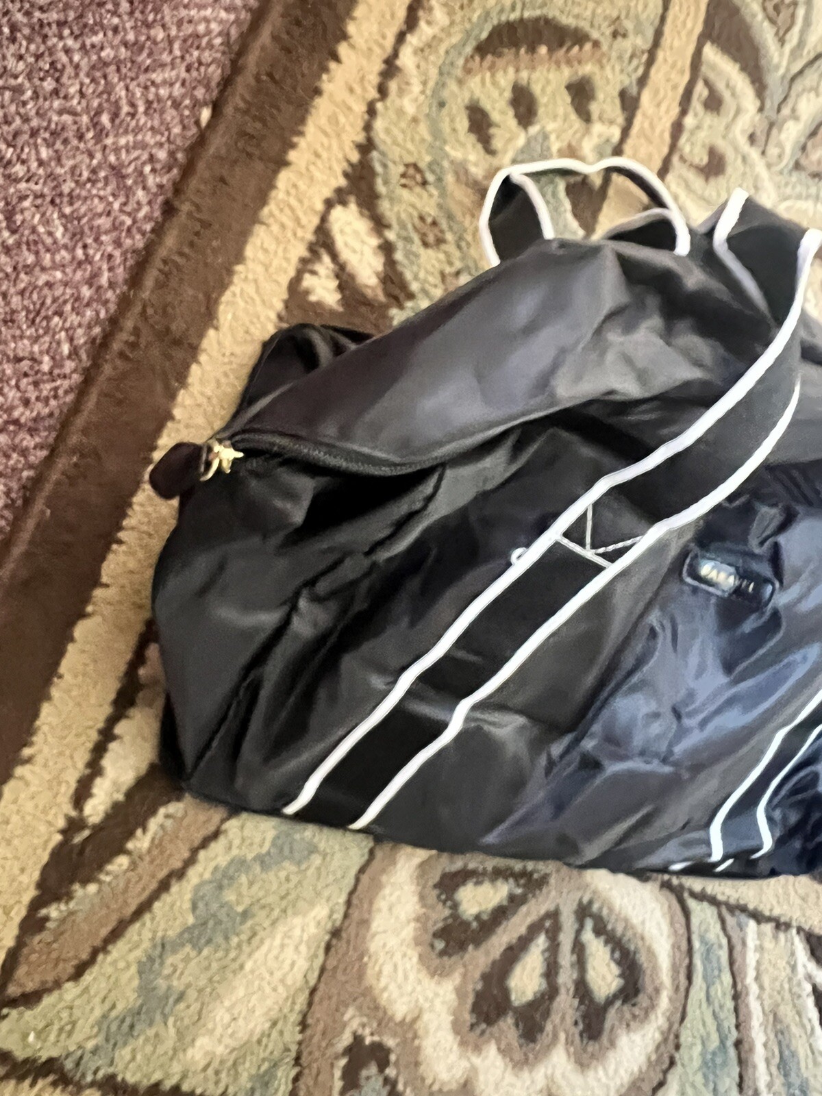 Paravel Foldable Travel Duffle Bag Black Lightweight eBay