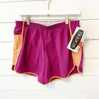 sporthill men sporthill running shorts NWTs SportHill Pink Packrat Running Shorts Size Large