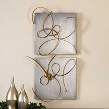 UTTERMOST 7071 HARMONY ABSTRACT HAND FORGED G...