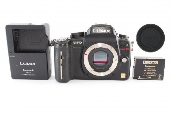 Panasonic LUMIX DMC-GH2 Black 3D Digital Single Lens Camera 