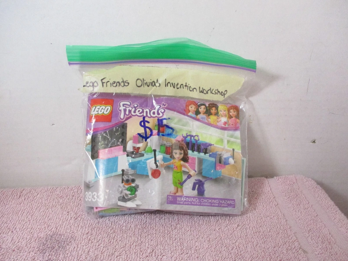 LEGO FRIENDS 3933 OLIVIA S INVENTION WORKSHOP