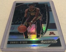 2020-21 Prizm Draft Basketball Daniel Oturu Minnesota Silver Prizm Rookie #33