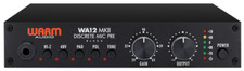Warm Audio WA12-MKII-BLACK Discrete Microphone Preamplifier, Black