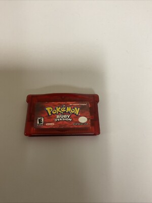 Pokémon: Ruby Version (Game Boy Advance, 2003) Real Copy, Dead Batttery
