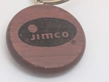 Jimco Advertising Keychain Wooden