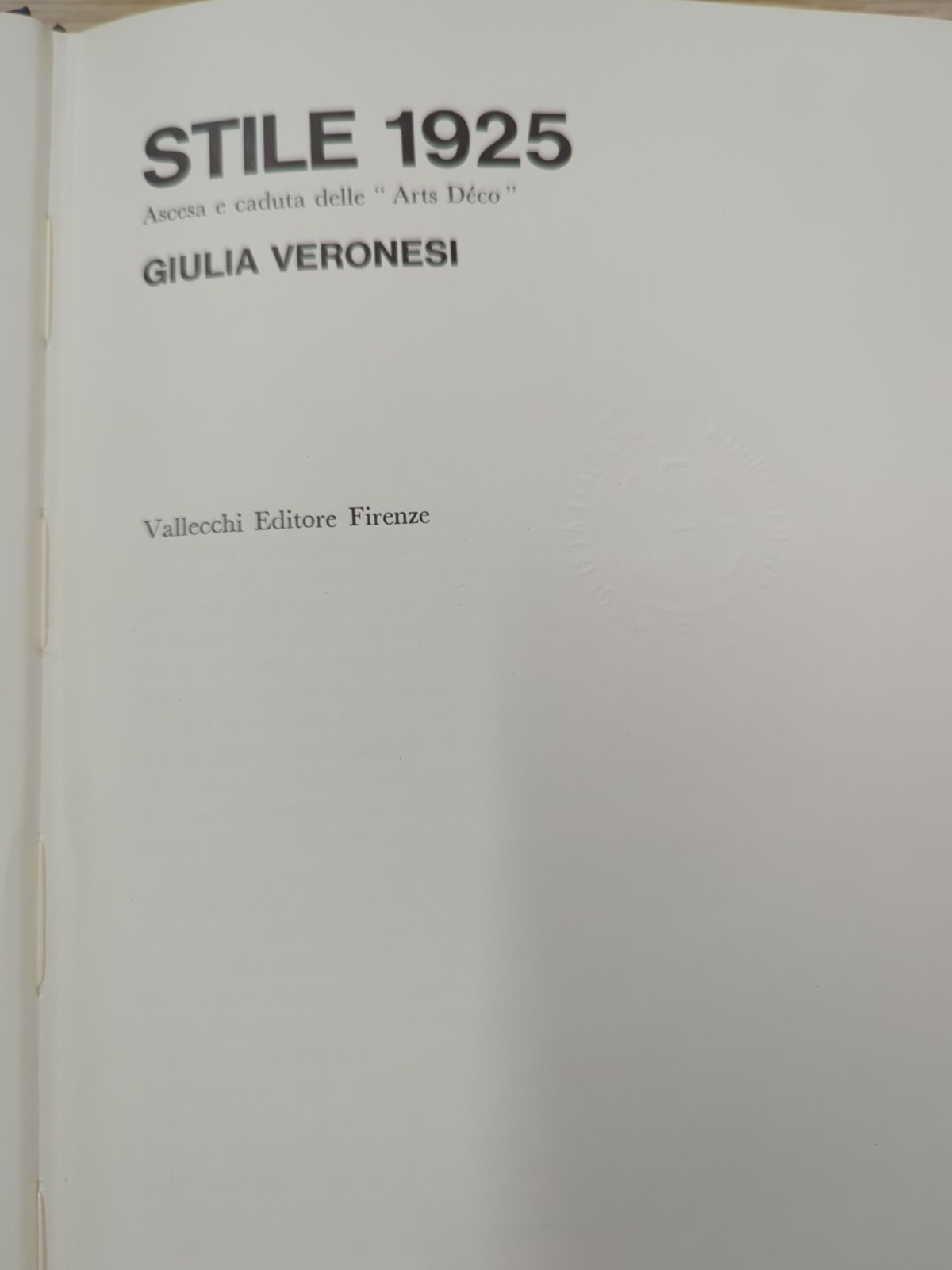 Giulia Veronesi - Stile 1925 - Art Deco - De Stijl - 1966 - in Italian