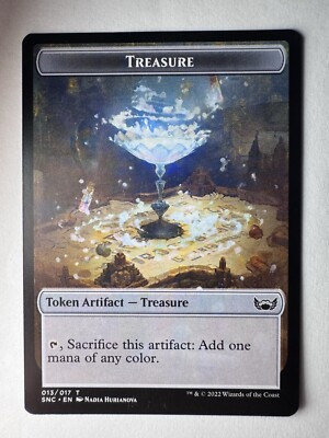 Treasure Token (013) Streets of New Capenna SNC MTG Magic