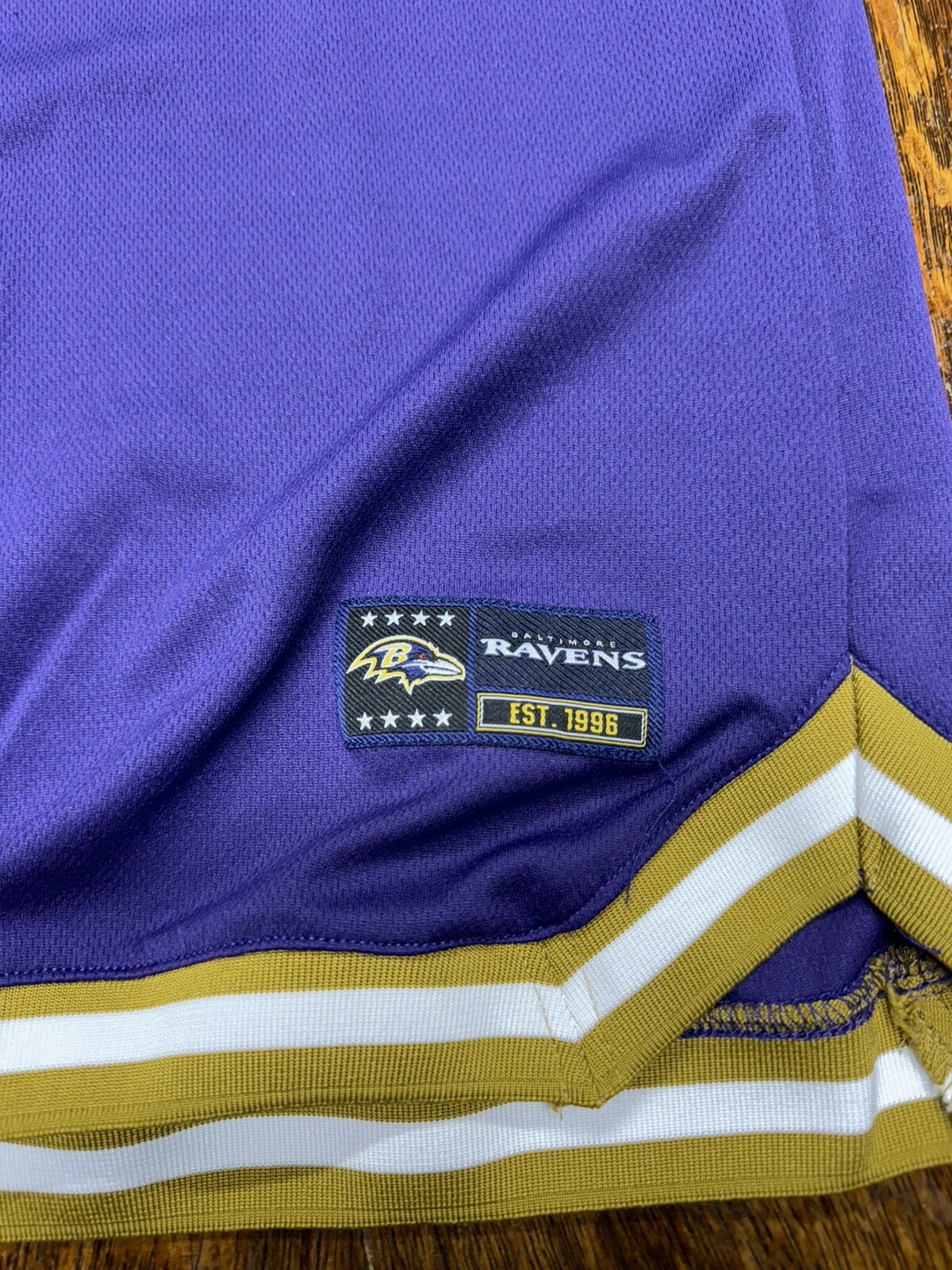 T-shirt Vintage Baltimore Ravens Années 90 - CSA - Taille L - Noir - Coton
