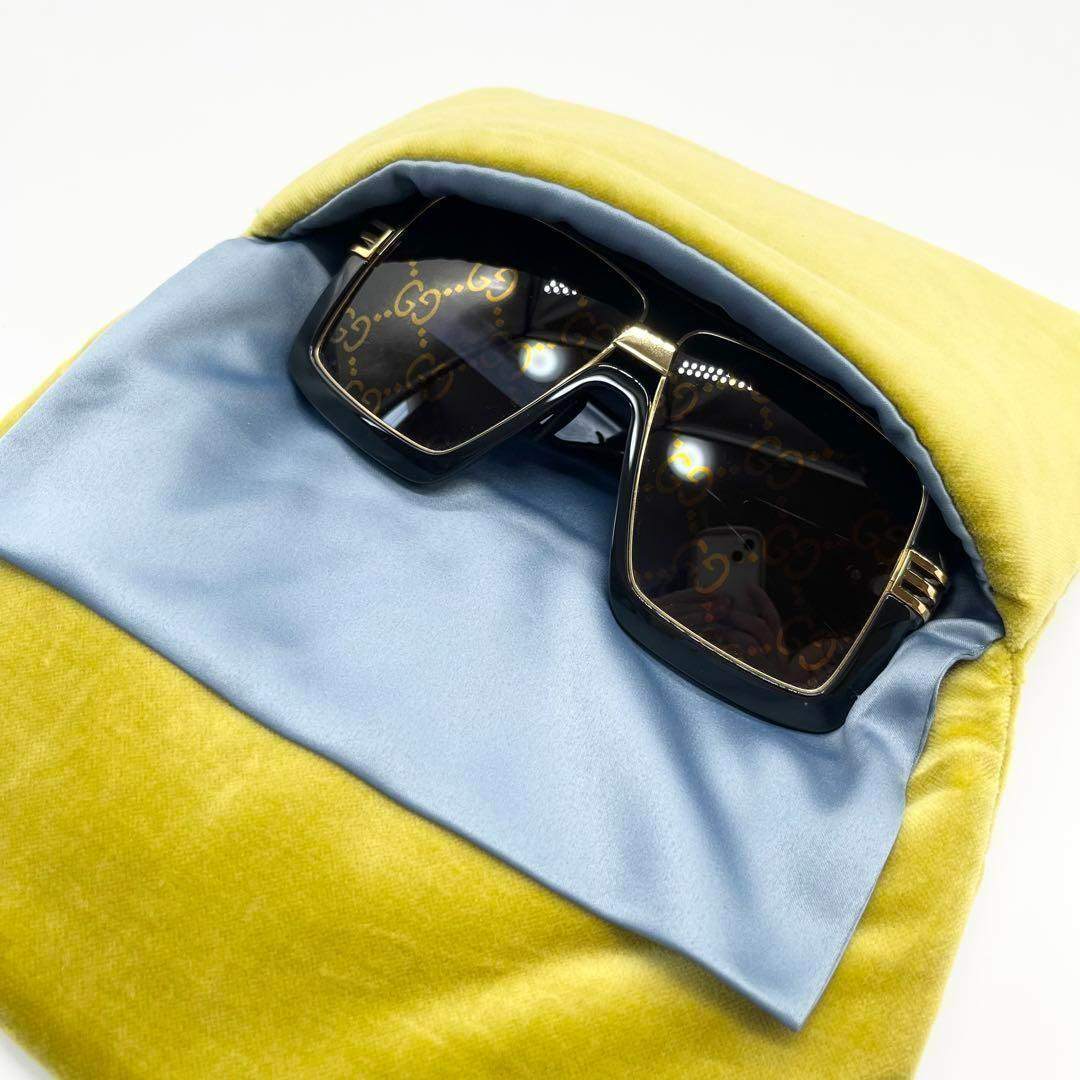 小物 GUCCI sunglasses vintage gold unisex Gucci Sunglasses GG0900S Square Frame GG Logo Lens 60□09