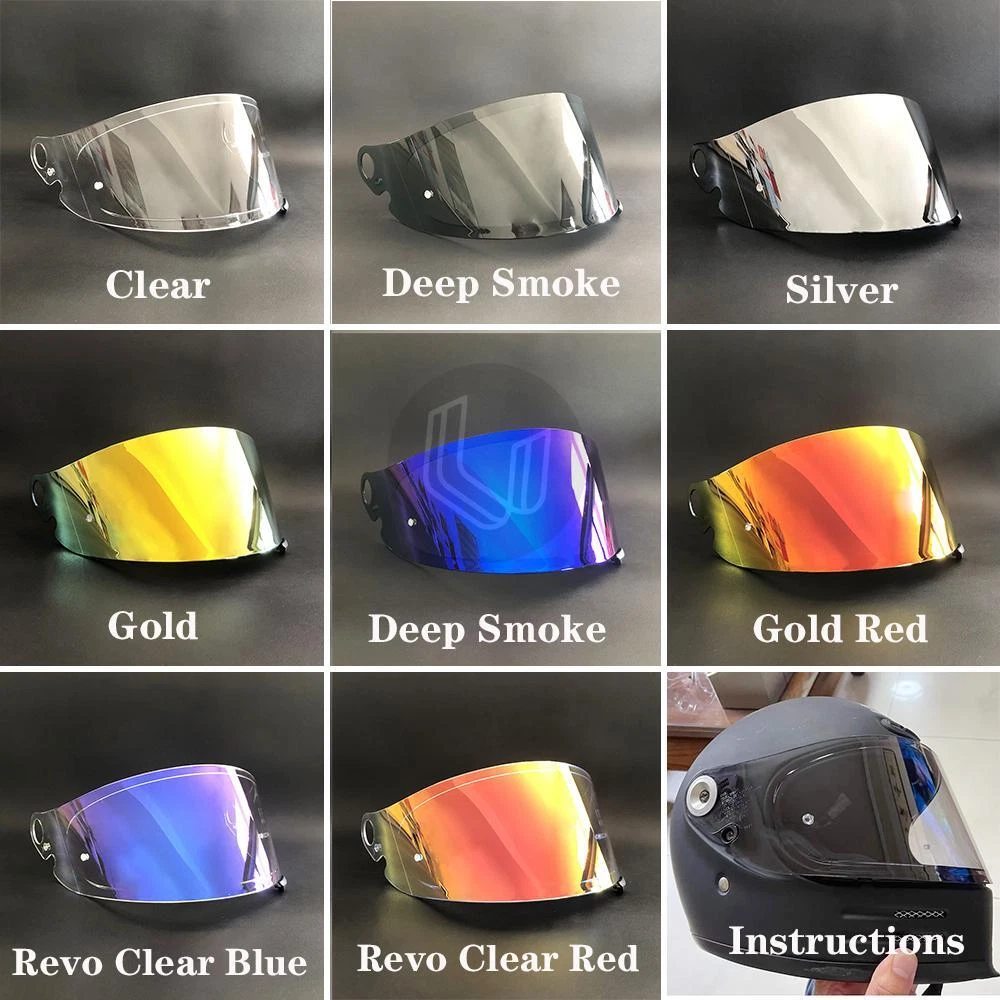 for Shoei Glamster Cpb 1v Helmet Visor Motorcycle Retro Helmet