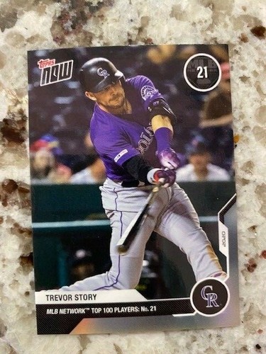 2020 Topps Now MN-21 Trevor Story