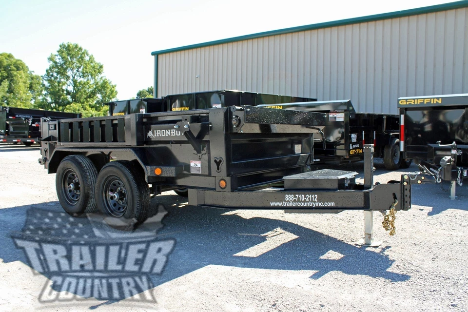 Новый 5 x 10 10k GVWR ножничный лебедка гидравлический питания вверх и вниз самосвал прицеп самосвал - Изображение 4 из 4