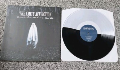 The Amity Affliction Everyone Loves You... Black Clear/Split Vinyl LP 250 ONLY
