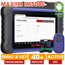 Autel MaxiIM IM508S All System Diagnosis Key Fob Programming Tool Active Test