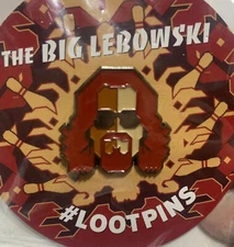The Big Lebowski The Dude Enamel Pin Jeff Bridges New/sealed