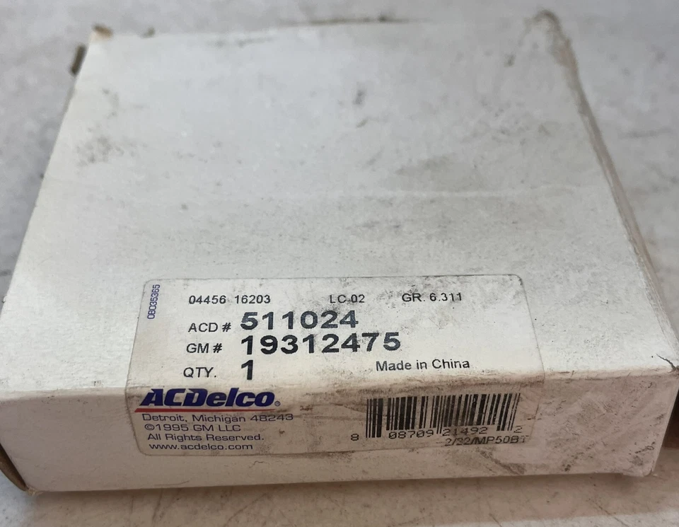 Подшипник заднего колеса ACDelco 511024 для Chevy Tracker AJ 98-00 годов выпуска - Изображение 2 из 2