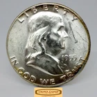 1955 Franklin Half Dollar, Bugs Bunny, Uncirculated, Scratched #C39250NQ