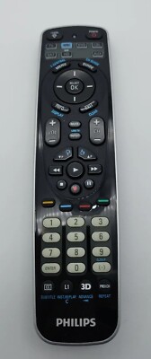 Philips Replacement Universal Remote Control 7 In 1 SRP6207/27 Glow Buttons 