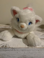 Vintage Aristocats Marie Plush Disney Store Realistic 14" RARE