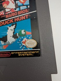 Super Mario Bros. / Duck Hunt Nintendo ( NES ) Game Used Working Condition