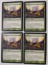 4x Uproot MTG, Betrayers of Kamigawa, Regular, LP