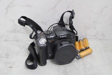 Canon PowerShot S3 IS Black 6.0MP Digital Camera TESTED WORKING READ