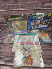 Lot Of 5 GeoSafari Electronic Learning System Game Card Sets Complete